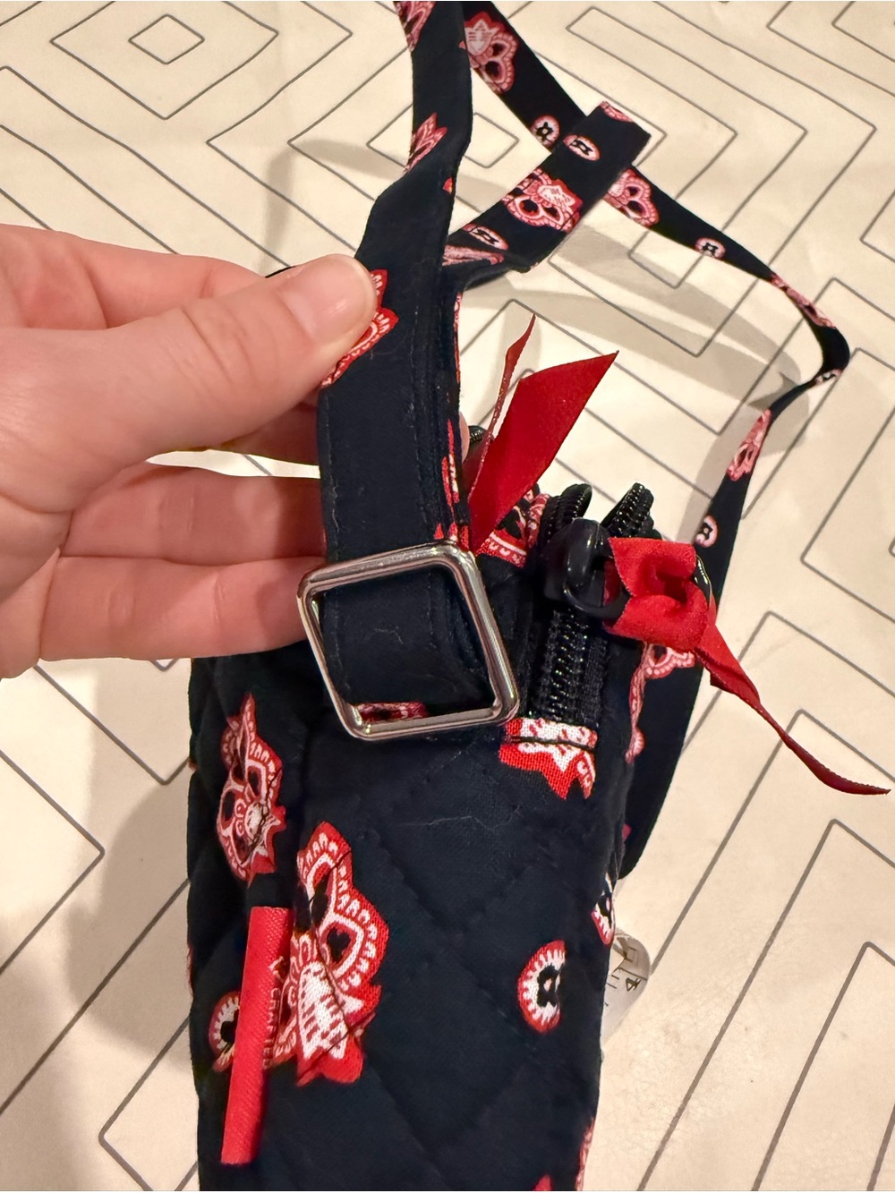 Vera Bradley Houston Texans Crossbody Purse - Picture 10 of 11